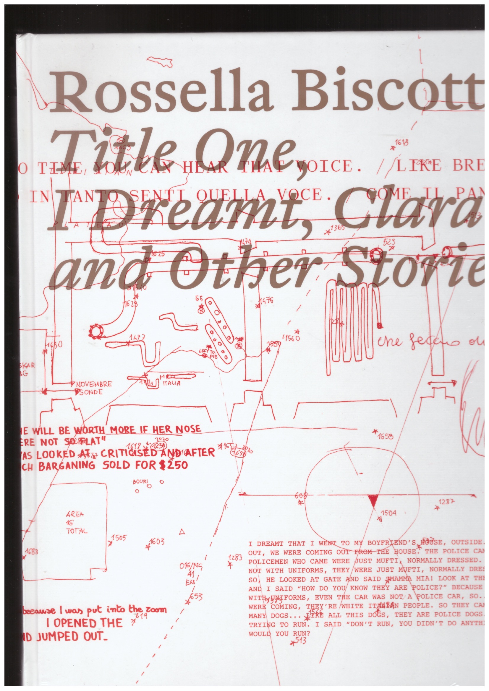 BISCOTTI, Rossella - Title One, I Dreamt, Clara and Other Stories
